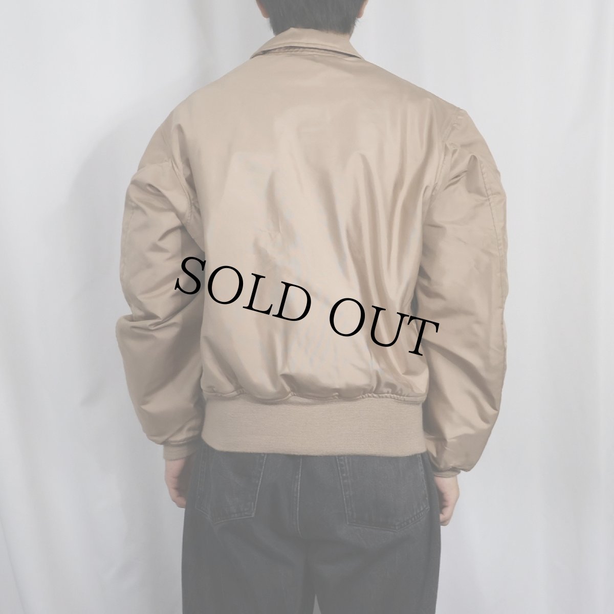 画像3: 2000's U.S.AIR FORCE CWU-36/P "TAN" フライトジャケット MEDIUM (3)