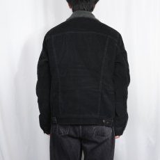 画像3: Levi's コーデュロイボアジャケット BLACK L (3)