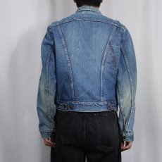 画像3: 70's Wrangler 124MJ USA製 デニムジャケット SIZE40 (3)