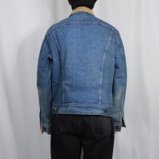 画像3: 80's Lee "STORM RIDER" ブランケットライナー デニムジャケット SIZE38 (3)