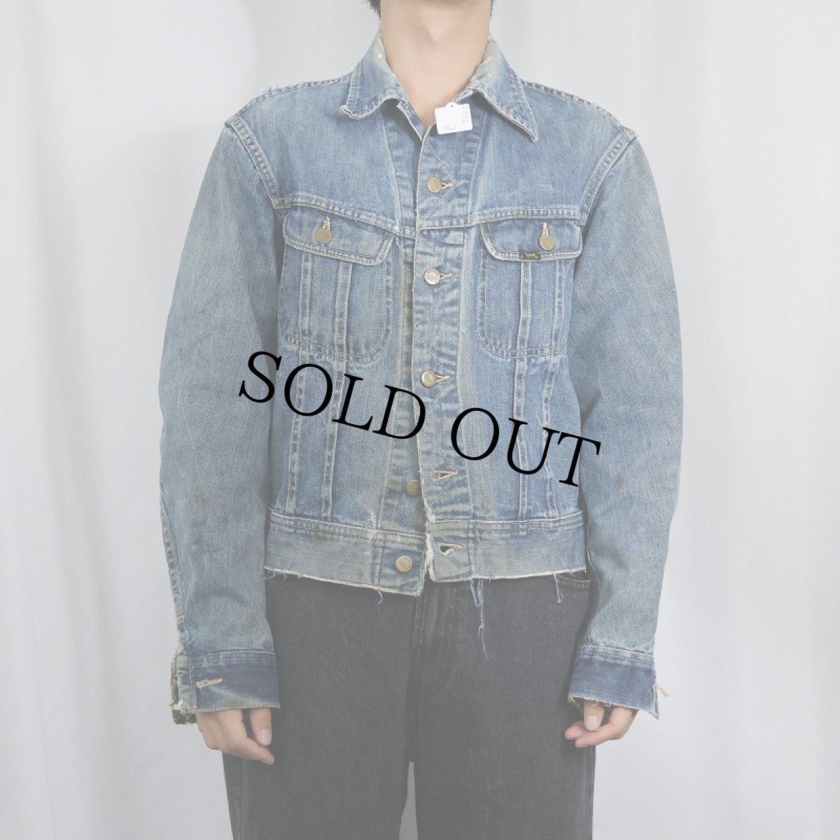 画像2: 70's Lee 101-J USA製 デニムジャケット SIZE40R (2)