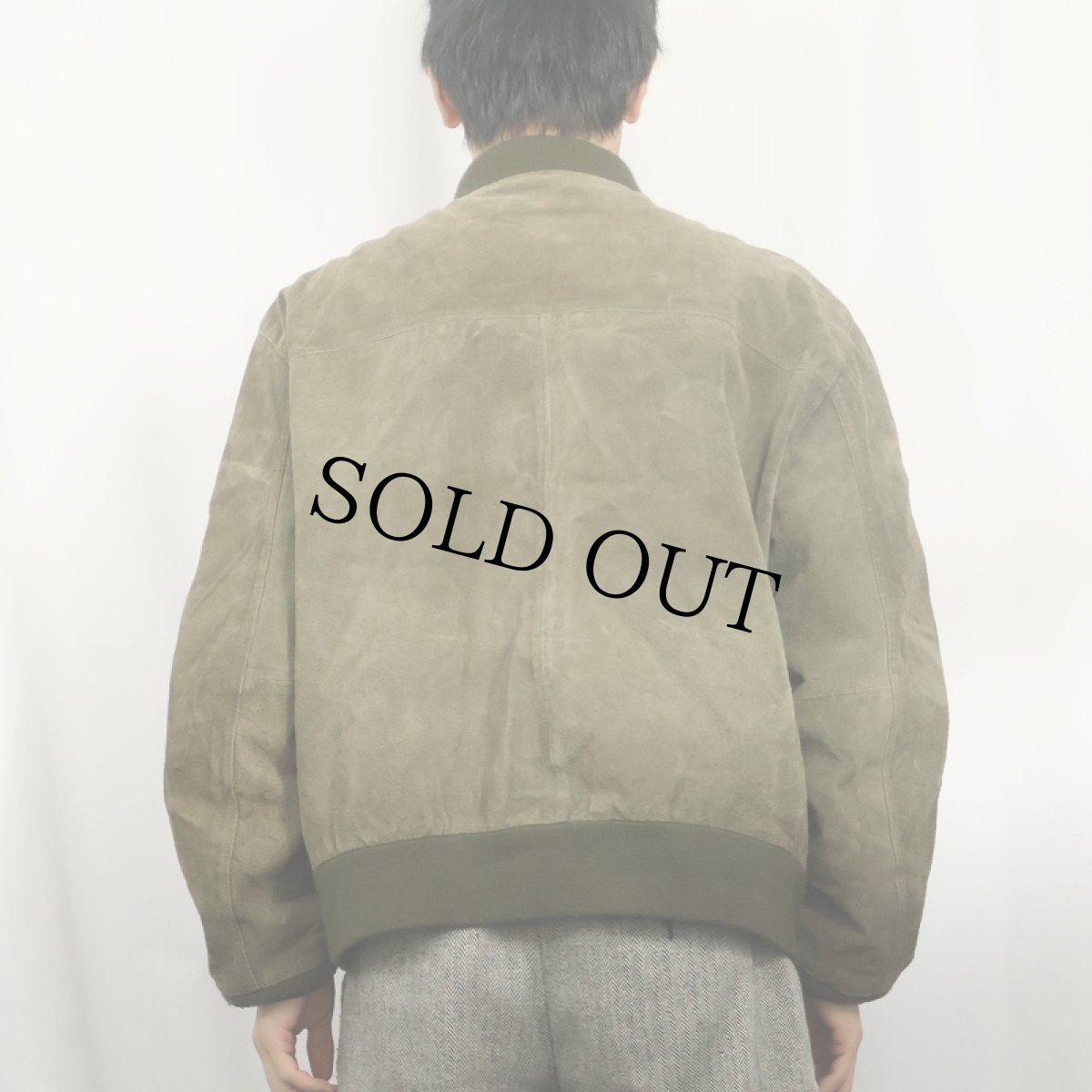 画像3: HILL & ARCHER スエードレザージャケット SIZE46 (3)