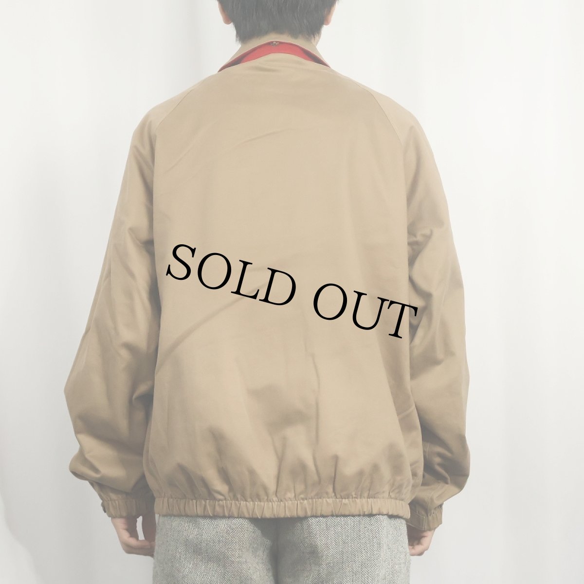 画像4: 80's〜 Competitive Edge Neiman Marcus チンスト付き コットン リバーシブルジップジャケット L (4)