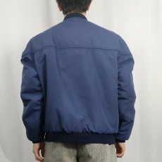画像3: USA製 キルティングライナー ダービージャケット NAVY XL (3)