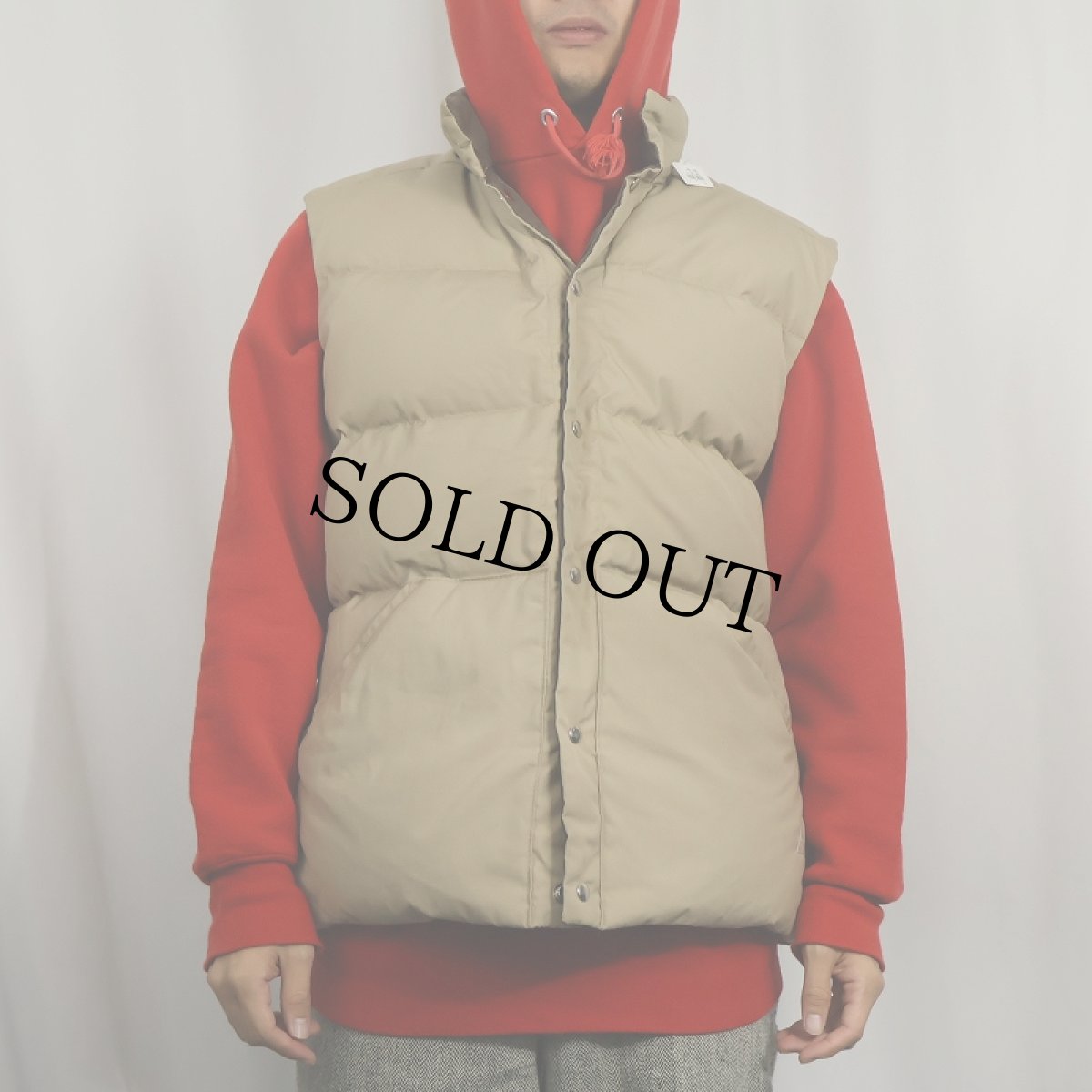 画像3: 80's GERRY USA製 リバーシブル ダウンベスト L (3)