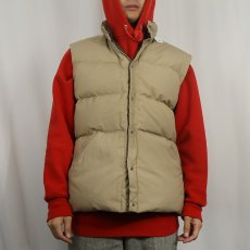 画像3: 80's GERRY USA製 リバーシブル ダウンベスト L (3)