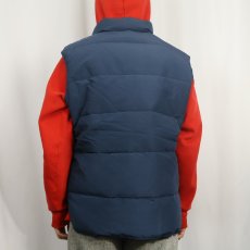 画像3: 80〜90's Woolrich ダウンベスト NAVY (3)