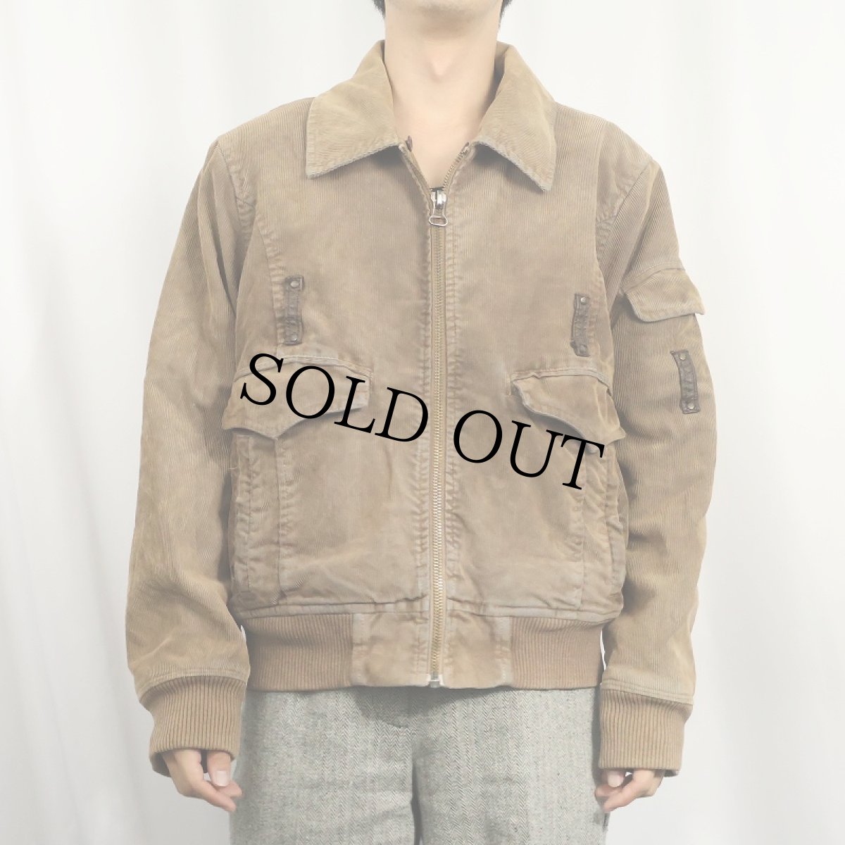 画像2: Don'T The Vintage コーデュロイジャケット S (2)