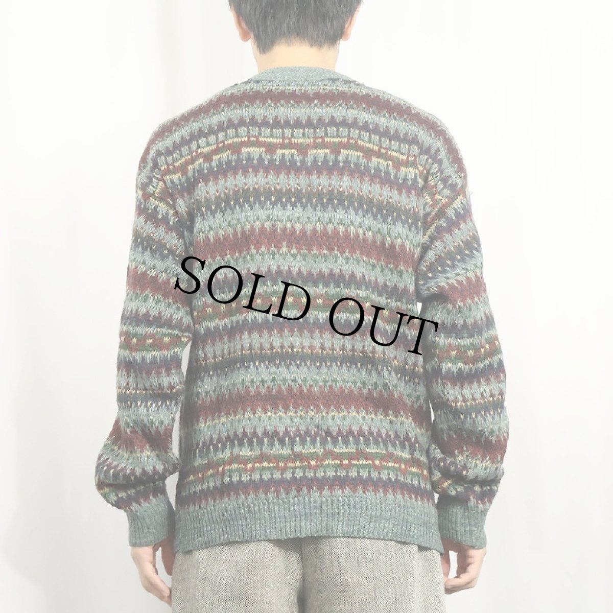 画像3: フェアアイル柄ニットセーター (3)