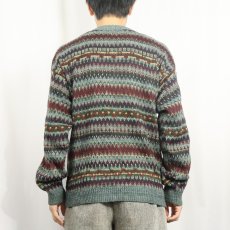 画像3: フェアアイル柄ニットセーター (3)