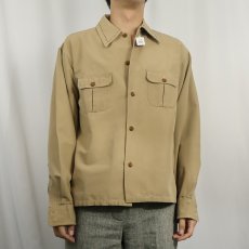 画像2: 〜50's Sportwear for BETTER TRADE コットンシャツ L (2)