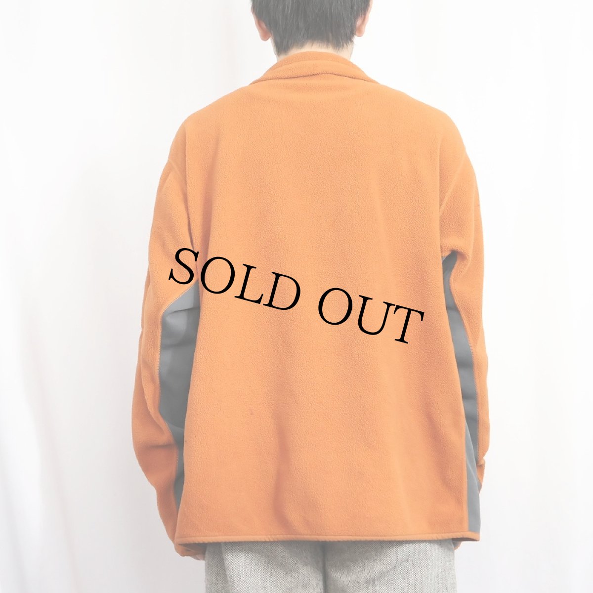 画像3: NIKE ACG ロゴ刺繍 ハーフジップ フリースプルオーバージャケット XL (3)