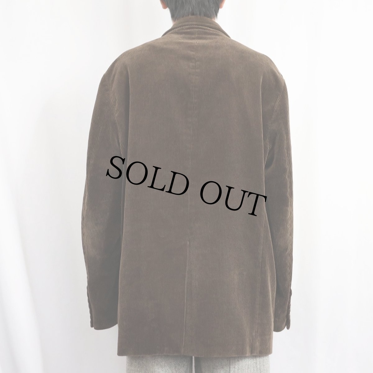 画像3: 90's〜 POLO Ralph Lauren 太畝 コーデュロイテーラードジャケット L (3)