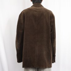 画像3: 90's〜 POLO Ralph Lauren 太畝 コーデュロイテーラードジャケット L (3)