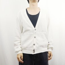 画像2: 90's RUSSELL ATHLETIC 無地 スウェットカーディガン  (2)