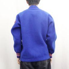 画像3: 〜70's フェルト レタードカーディガン (3)