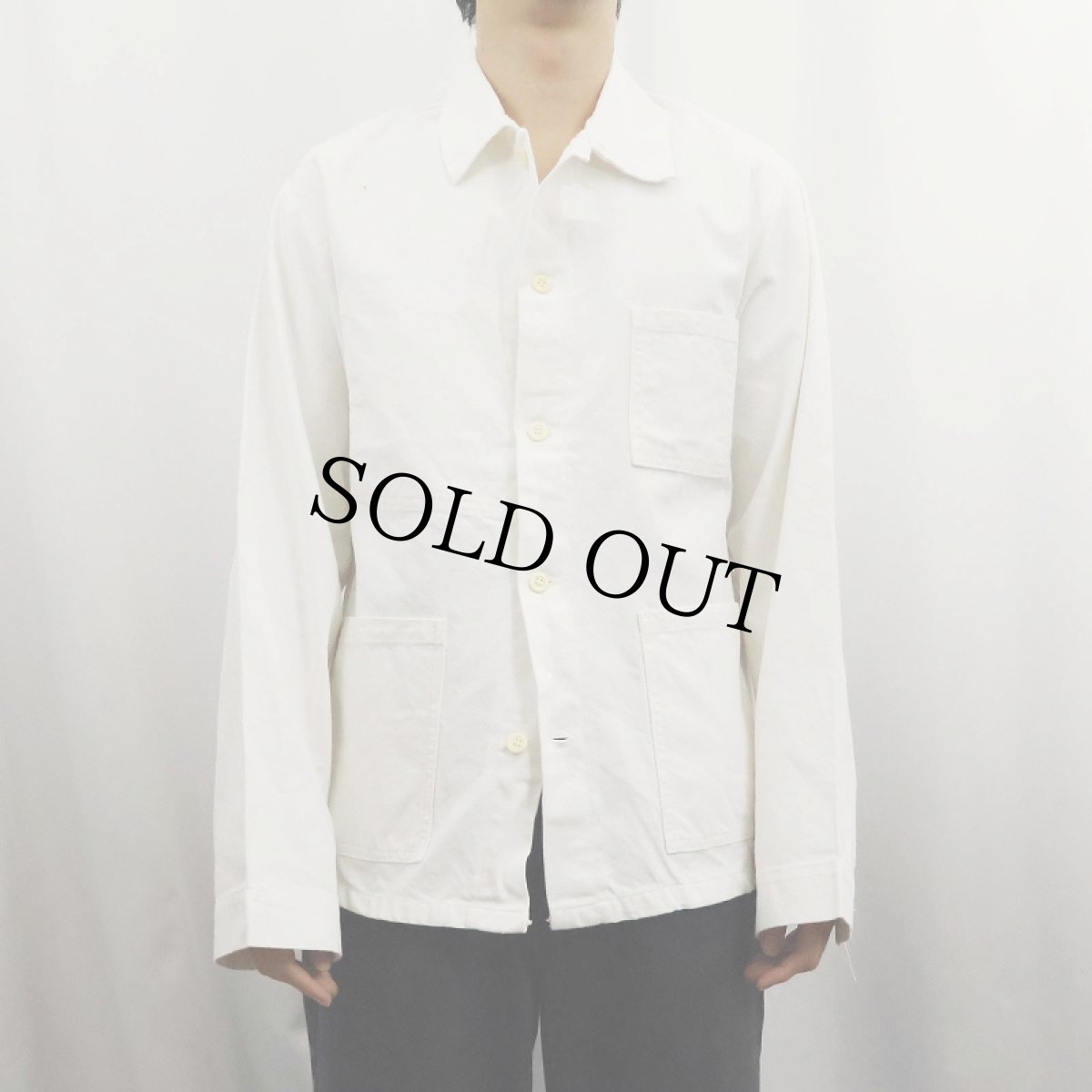 画像2: 80's〜 V.P.F. コットンカバーオール SIZE46 (2)