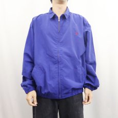 画像2: 90's〜 POLO Ralph Lauren チンスト付き ナイロンスイングトップ XL (2)