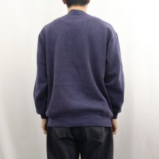 画像4: 90's〜 RUSSELL ATHLETIC USA製 前V ブリーチスウェット NAVY XL (4)