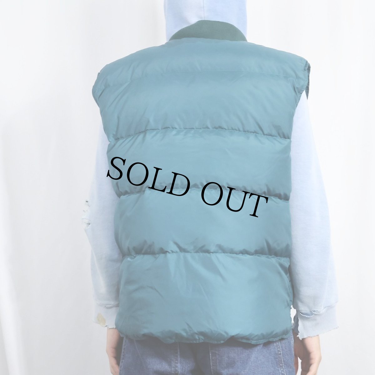 画像3: 80's Eddie Bauer USA製 グースダウンベスト L (3)