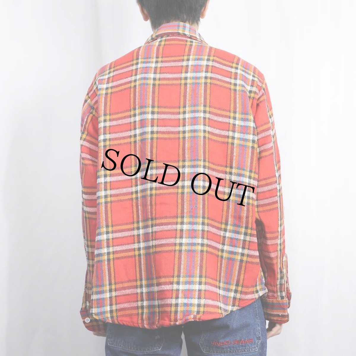 画像3: 70's JCPenney BIG MAC チェック柄 ヘビーネルシャツ L (3)