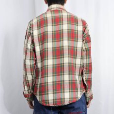 画像3: 70's JCPenney BIG MAC チェック柄 ヘビーネルシャツ M (3)