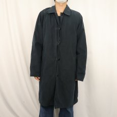 画像3: POLO Ralph Lauren スナップボタン コットンステンカラーコート NAVY L (3)