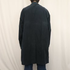 画像4: POLO Ralph Lauren スナップボタン コットンステンカラーコート NAVY L (4)