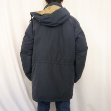 画像3: 90's POLO Ralph Lauren フード付き ダウンジャケット NAVY XL (3)