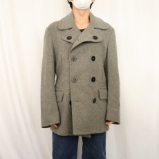 画像2: POLO Ralph Lauren メルトンウールPコート M (2)