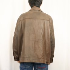 画像3: POLO Ralph Lauren レザージャケット XL (3)