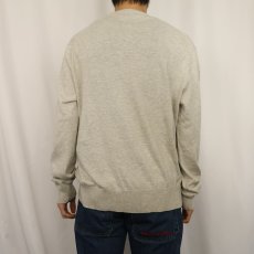 画像3: POLO Ralph Lauren Vネック コットンカシミアニットセーター L (3)