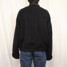 画像3: POLO Ralph Lauren ウール×ナイロンジャケット BLACK L (3)