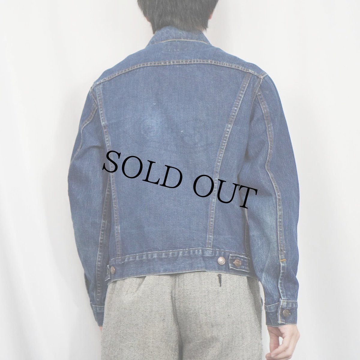 画像4: 70's Levi's 70505 USA製 デニムジャケット SIZE40 (4)