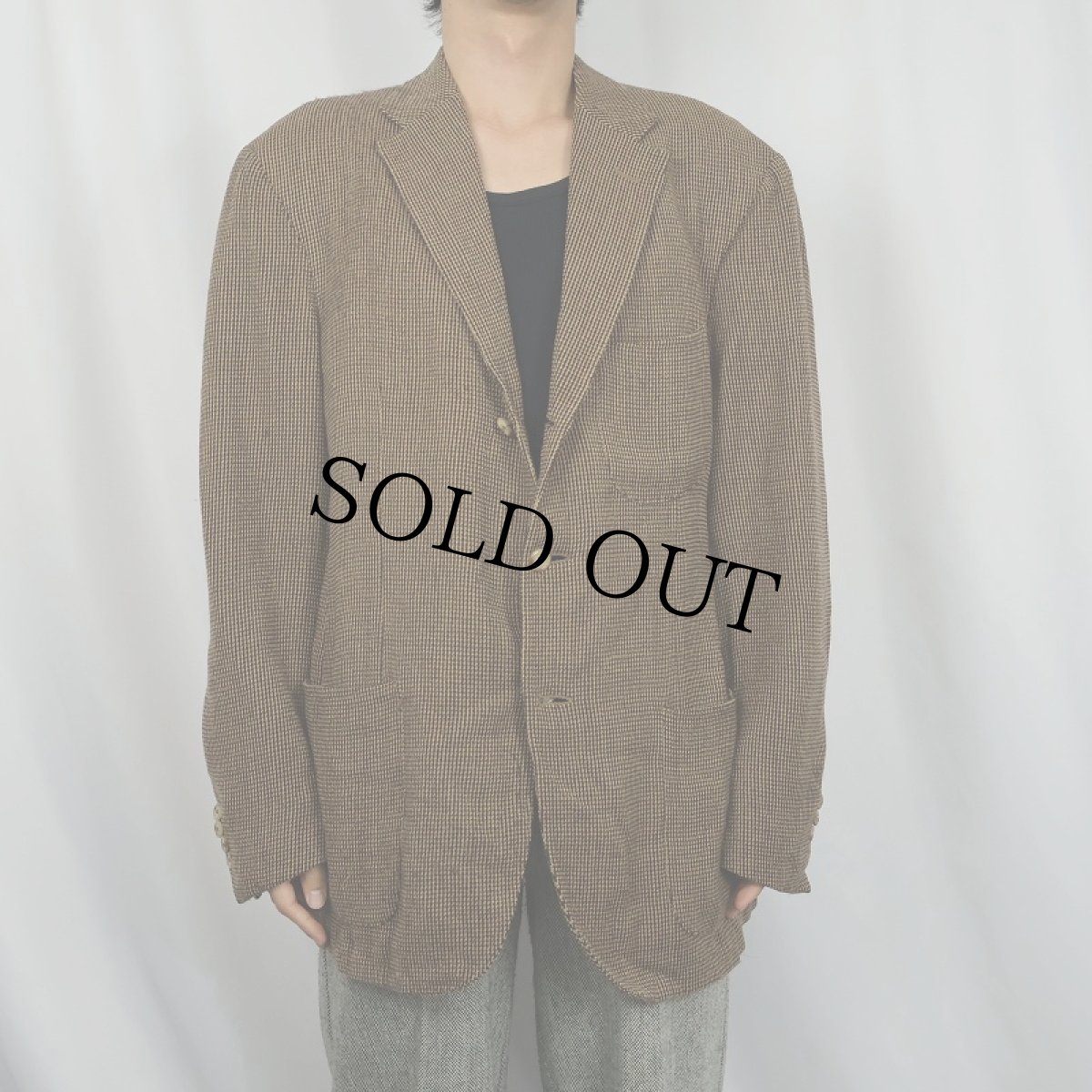 画像2: POLO Ralph Lauren ITALY製 ウールテーラードジャケット SIZE44R (2)