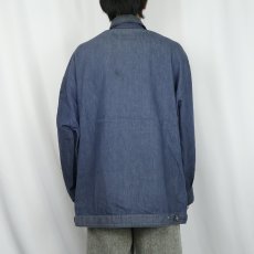 画像3: 70's〜 バッドダイ デニムカバーオール SIZE52 (3)