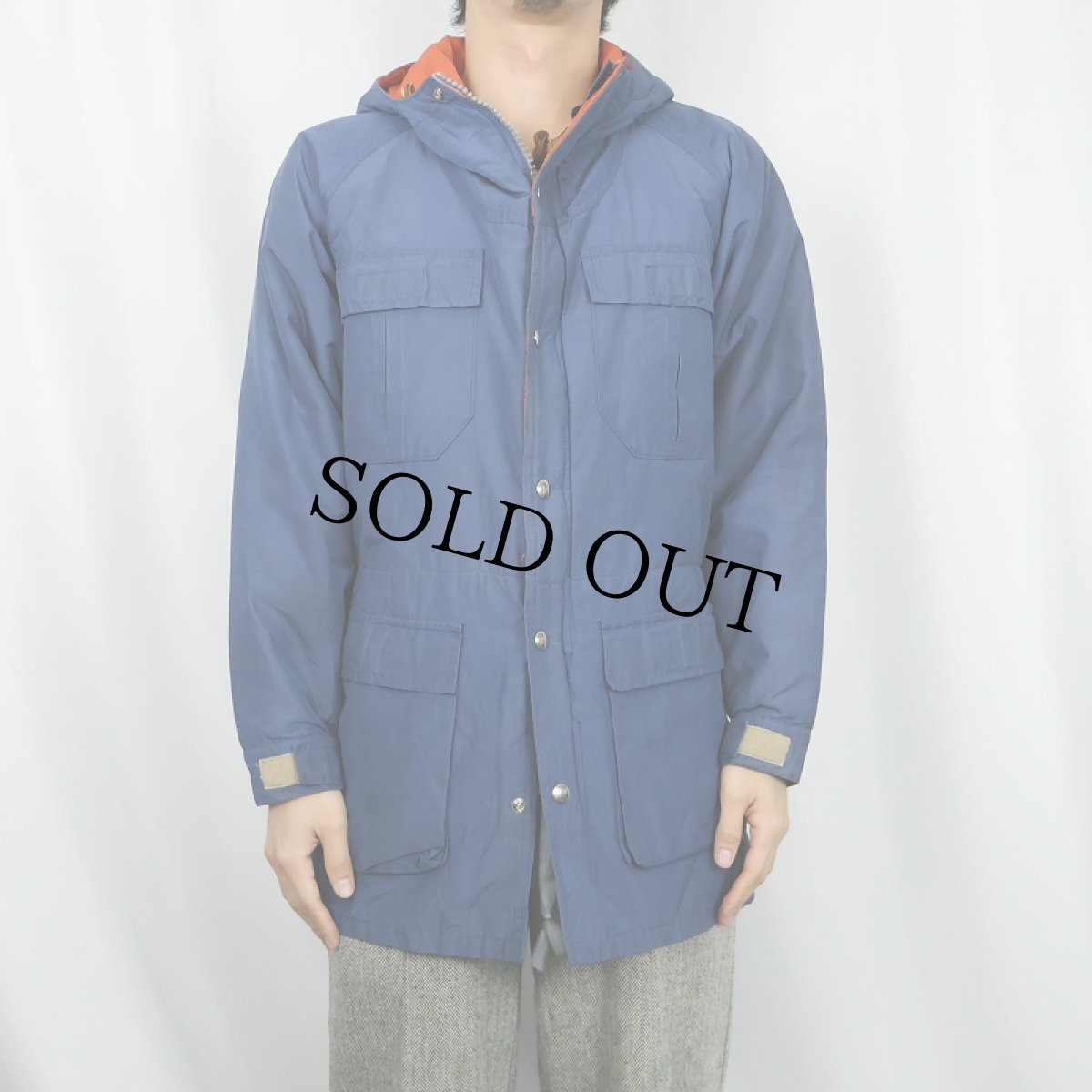 画像2: 80's SIERRA DESIGNS "60/40 PARKA" マウンテンパーカー NAVY S (2)