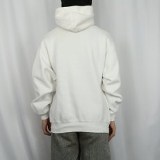 画像3: 90's〜 RUSSELL ATHLETIC USA製 無地 スウェットフーディ L (3)