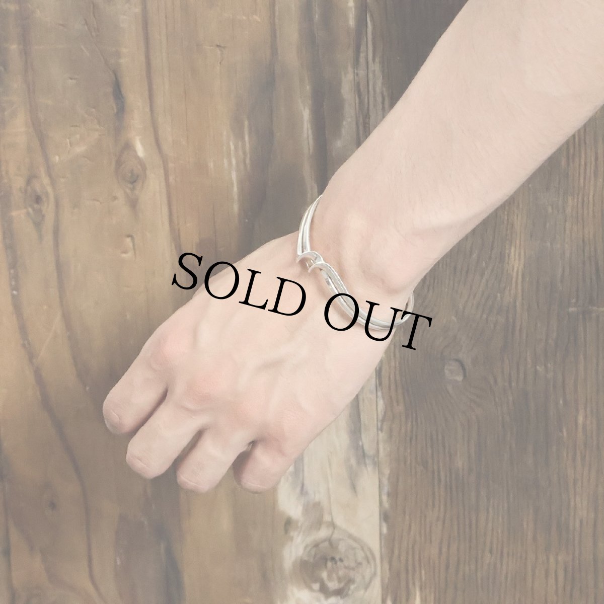 画像3: MEXICAN SILVER925 ツイストバングル (3)