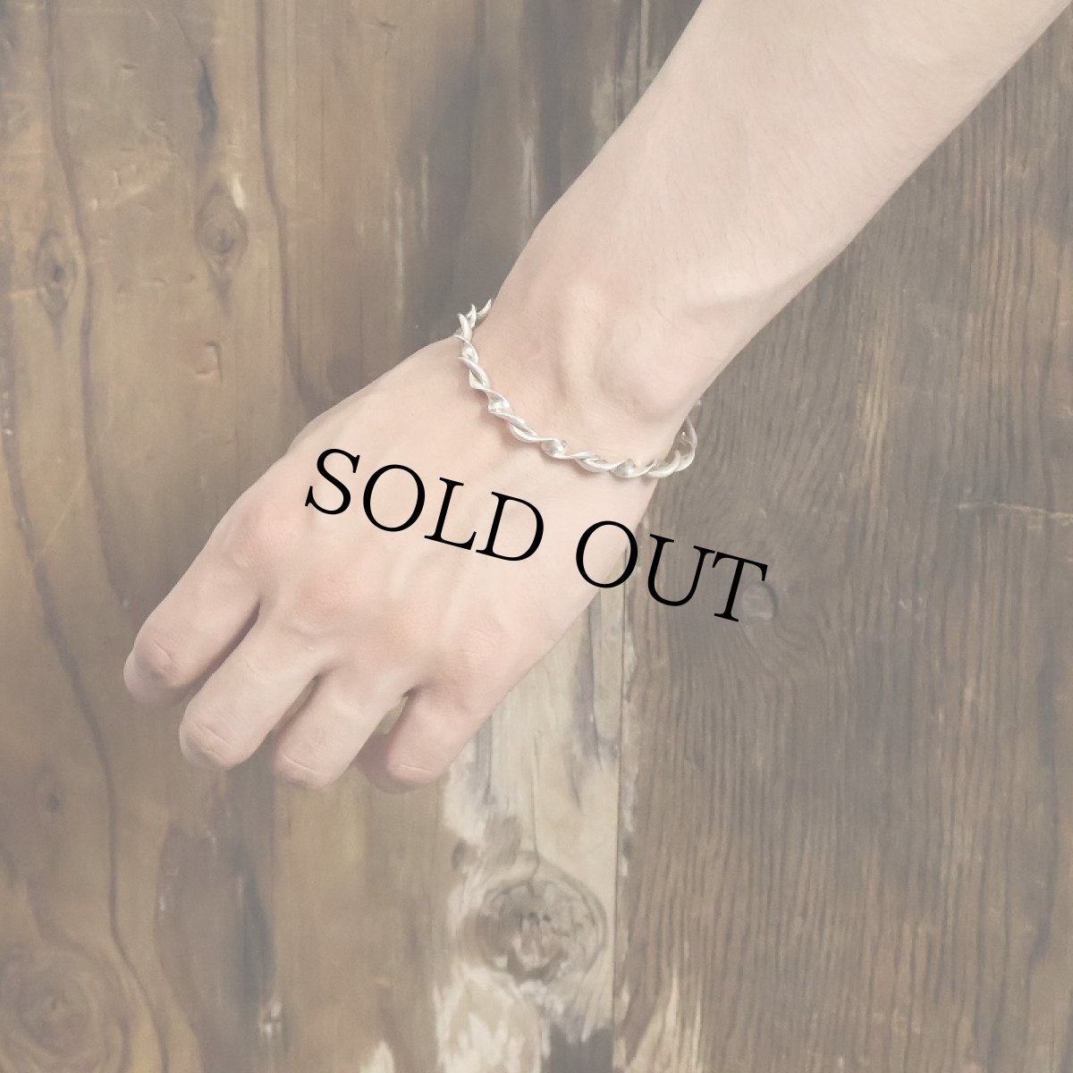 画像3: SILVER925 ツイストバングル (3)