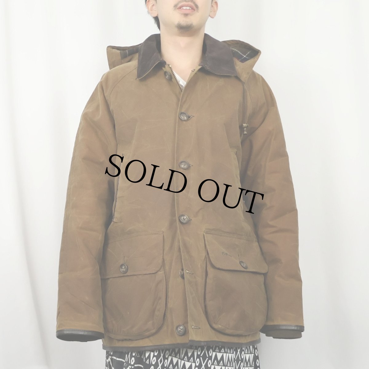 画像2: Barbour ENGLAND製 "BEAUCHAMP" オイルドジャケット (2)
