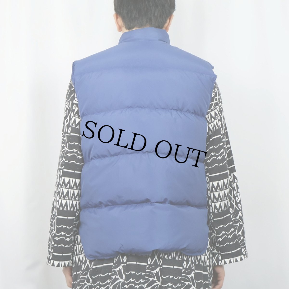 画像3: 80〜90's L.L.Bean ナイロンダウンベスト M (3)