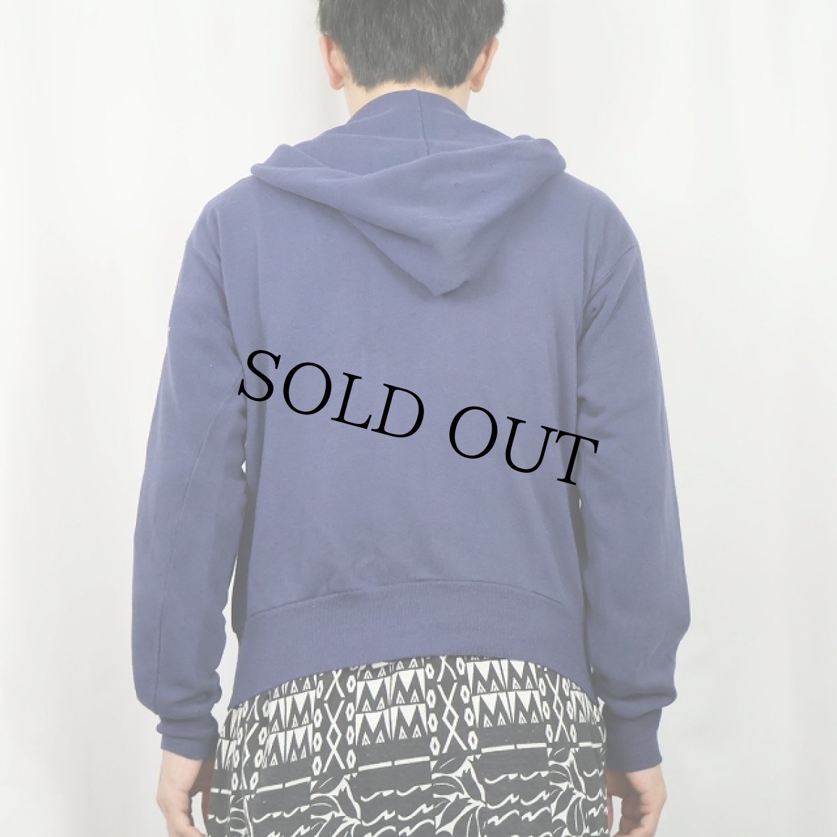 画像3: 70's Healthknit USA製 スウェットジップパーカー NAVY L (3)