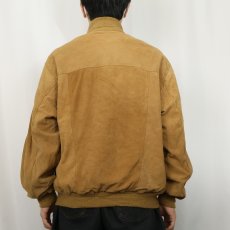 画像3: Lianti "A-1 TYPE" スエードレザー ヴァルスタージャケット SIZE52 (3)