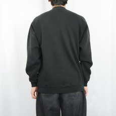 画像3: 80's RUSSELL ATHLETIC USA製 前V 無地スウェット BLACK XL (3)