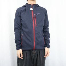 画像2: 2018AW Pataonia ベターセーターフーディー NAVY M (2)