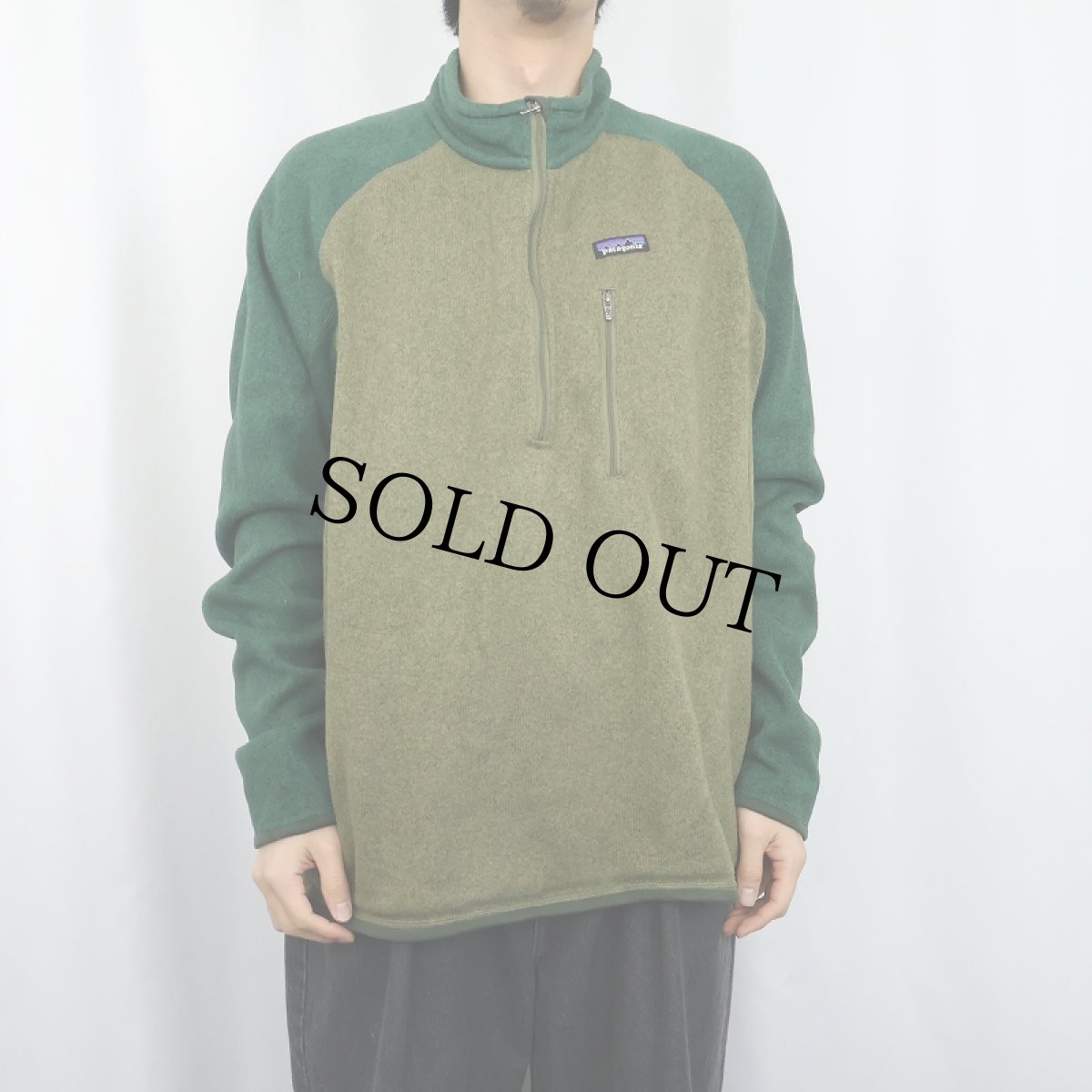 画像2: 2014AW Pataonia ハーフジップベターセーター XL (2)