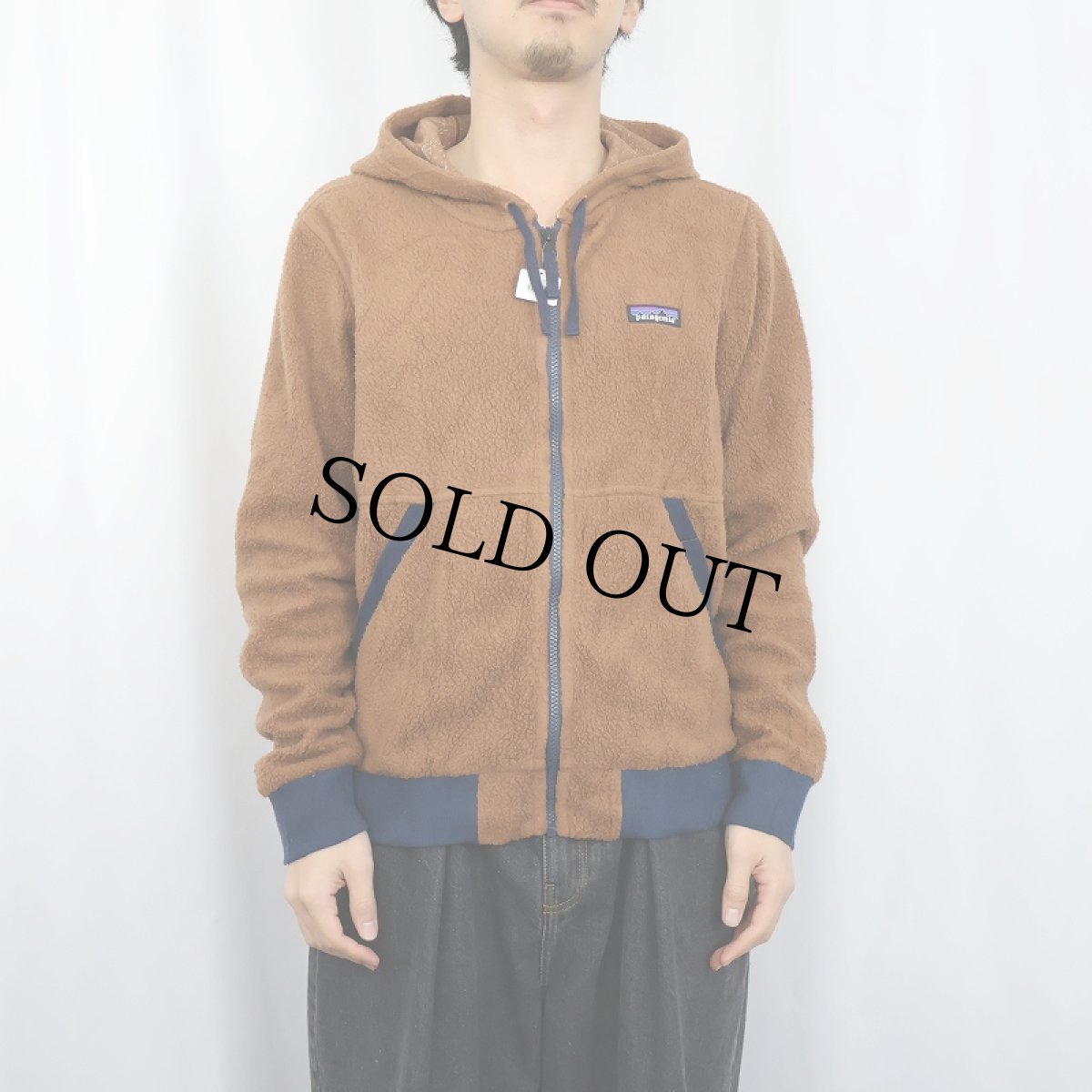 画像2: 2022AW Patagonia シアーリングフーディー M (2)