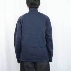 画像3: 2019AW Patagonia ハーフジップベターセーター NAVY L (3)