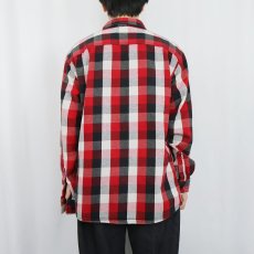 画像3: FILSON チェック柄 ヘビーネルシャツ L (3)
